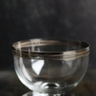 Platiunum Rim Dessert Coupe Set of 7 - elsie green - the french kitchen