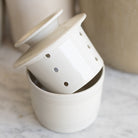 Porcelain Butter Keeper - elsie green - the french kitchen
