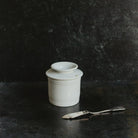 Porcelain Butter Keeper With Ercuis Butter Knife - elsie green - The French Kitchen