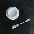 Porcelain Butter Keeper With Ercuis Butter Knife - elsie green - The French Kitchen