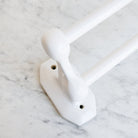 Porcelain Double Towel Bar - elsie green - decor