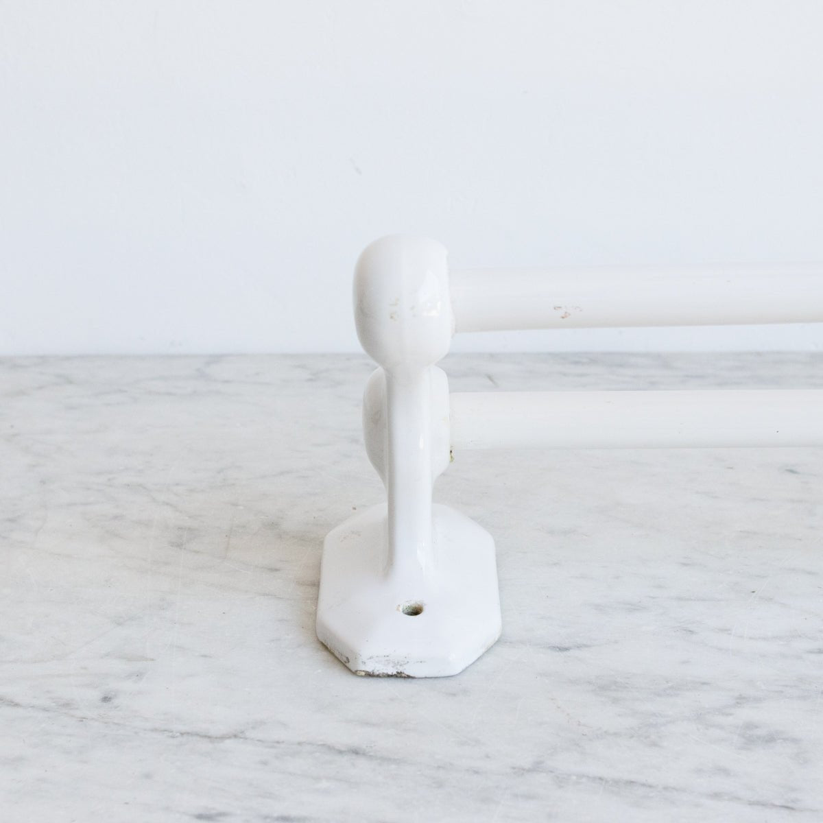 Porcelain Double Towel Bar - elsie green - decor
