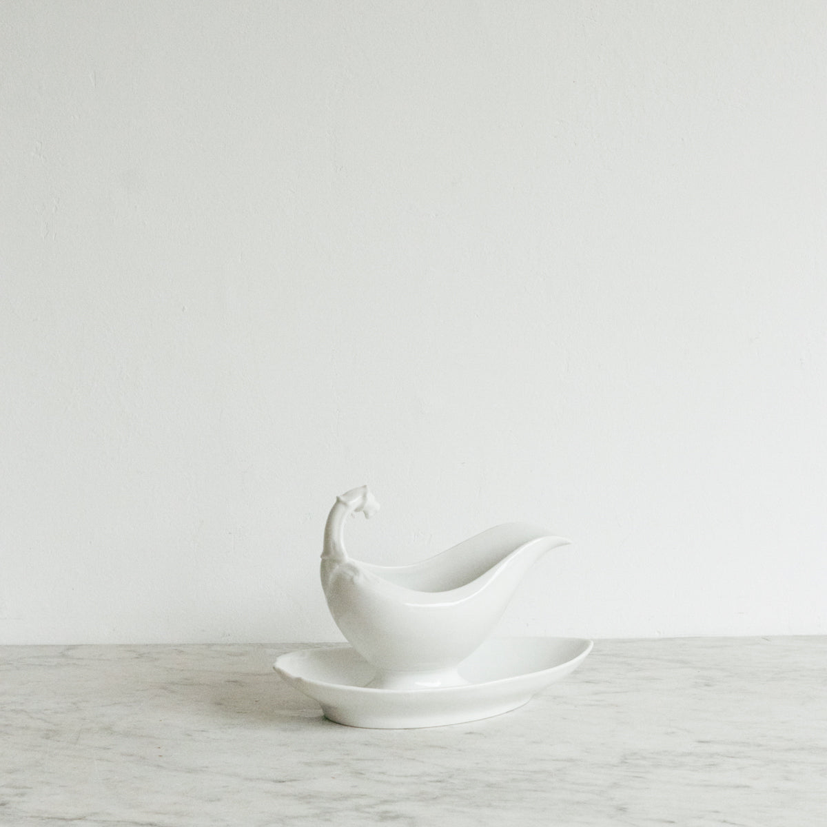 Porcelain Lion Gravy Boat - elsie green - The French Kitchen