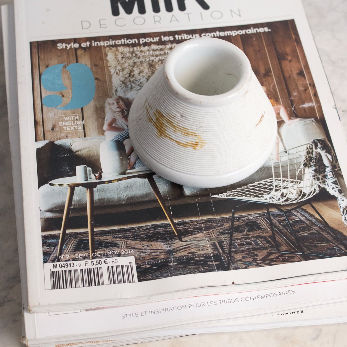 Porcelain Match Striker - elsie green - decor