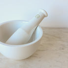 Porcelain Mortar & Pestle - elsie green - The French Kitchen