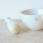 Porcelain Mortar & Pestle - elsie green - The French Kitchen