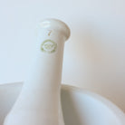 Porcelain Mortar & Pestle - elsie green - The French Kitchen