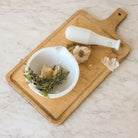 Porcelain Mortar & Pestle - elsie green - The French Kitchen