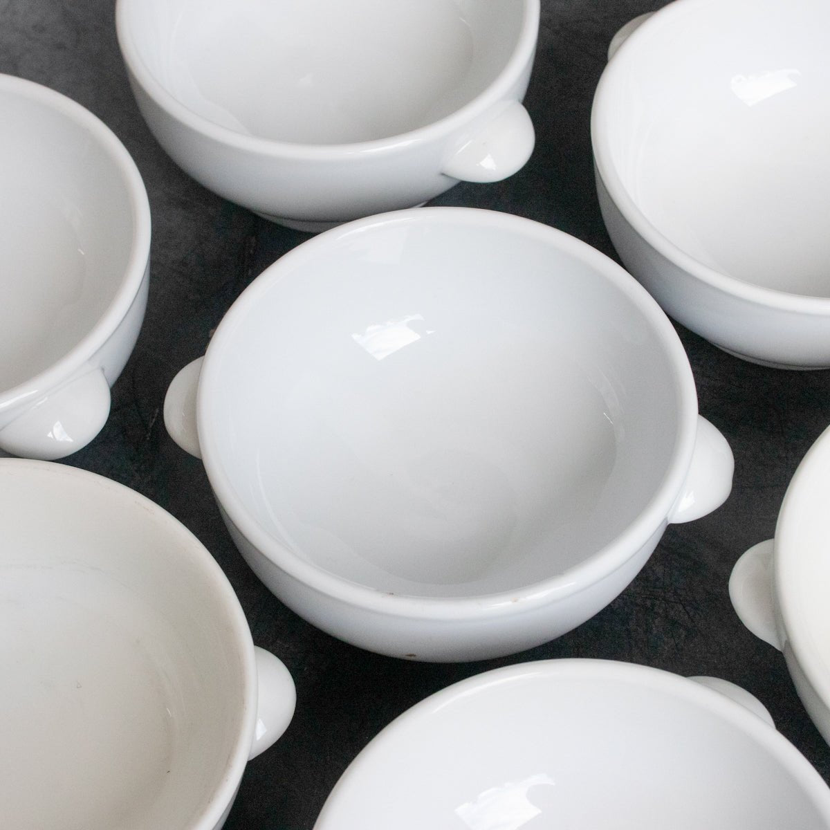 Porcelain Mussel Bowl Set Of 7 - elsie green - The French Kitchen