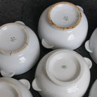 Porcelain Mussel Bowl Set Of 7 - elsie green - The French Kitchen