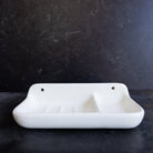 Porcelain Schoolhouse Soap Dish - elsie green - decor