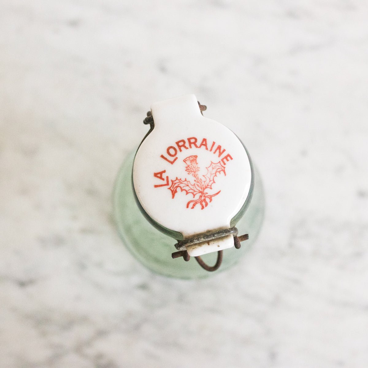 Porcelain Top La Lorraine Canning Jar - elsie green - the french kitchen