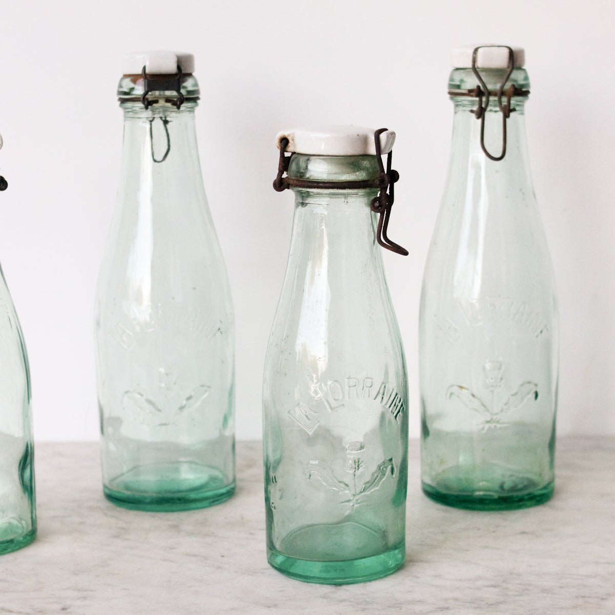 Porcelain Top La Lorraine Canning Jar - elsie green - the french kitchen