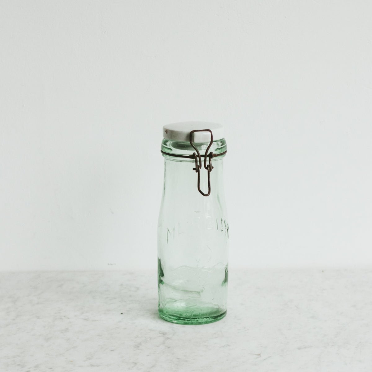 Porcelain Top Mercur Canning Jar - elsie green - The French Kitchen