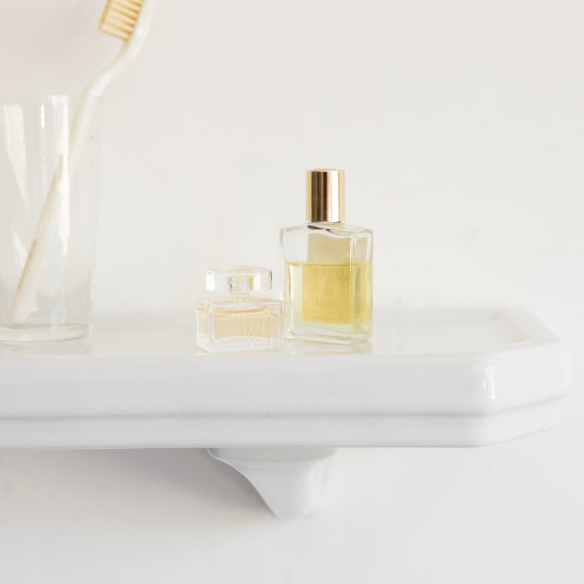 Porcelain Vanity Shelf - elsie green - decor