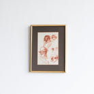 Portrait in Conte Crayon - elsie green - art