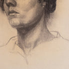 Portrait of Pensive Woman | Framed - elsie green - Art