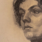 Portrait of Pensive Woman | Framed - elsie green - Art