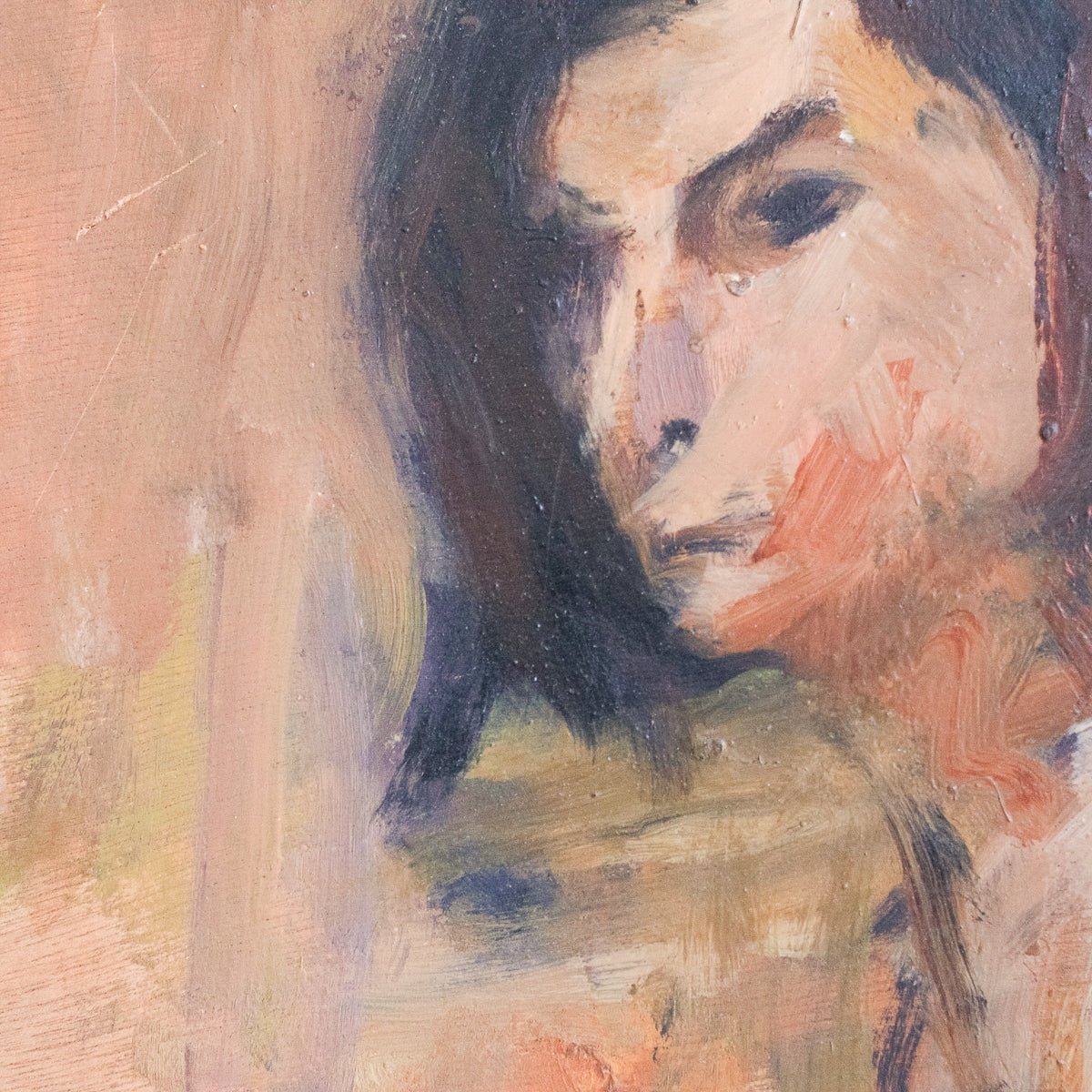 Portrait Of Woman In Profile - elsie green - Art