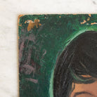 Portrait of Young Girl with Fringe Oil Painting - elsie green - Art
