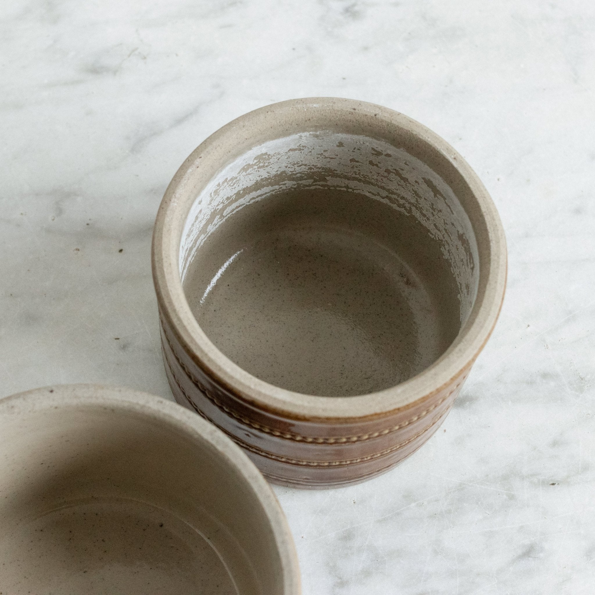 Poterie Du Berry Stoneware Butter Keeper - elsie green - The French Kitchen