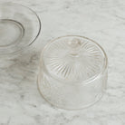 Pressed Glass Cheese Dome With Plate - elsie green - The French Kitchen