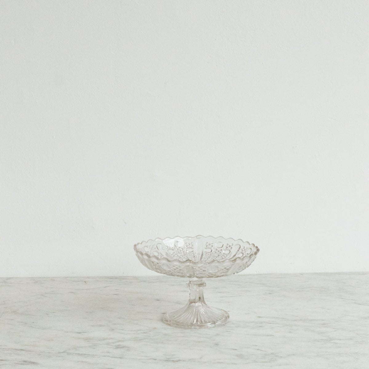 Pressed Glass Pedestal - elsie green - The French Kitchen