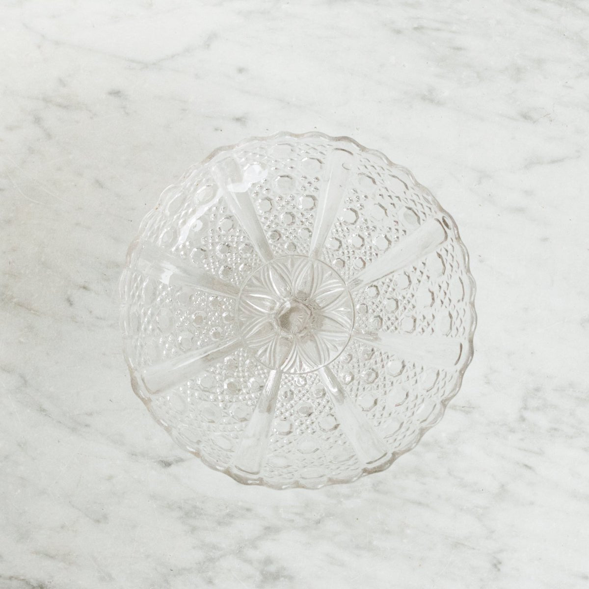Pressed Glass Pedestal - elsie green - The French Kitchen