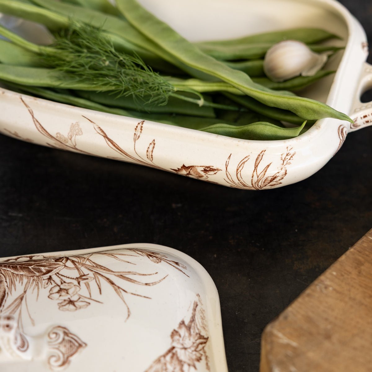 Primrose Transferware Tureen - elsie green - the french kitchen