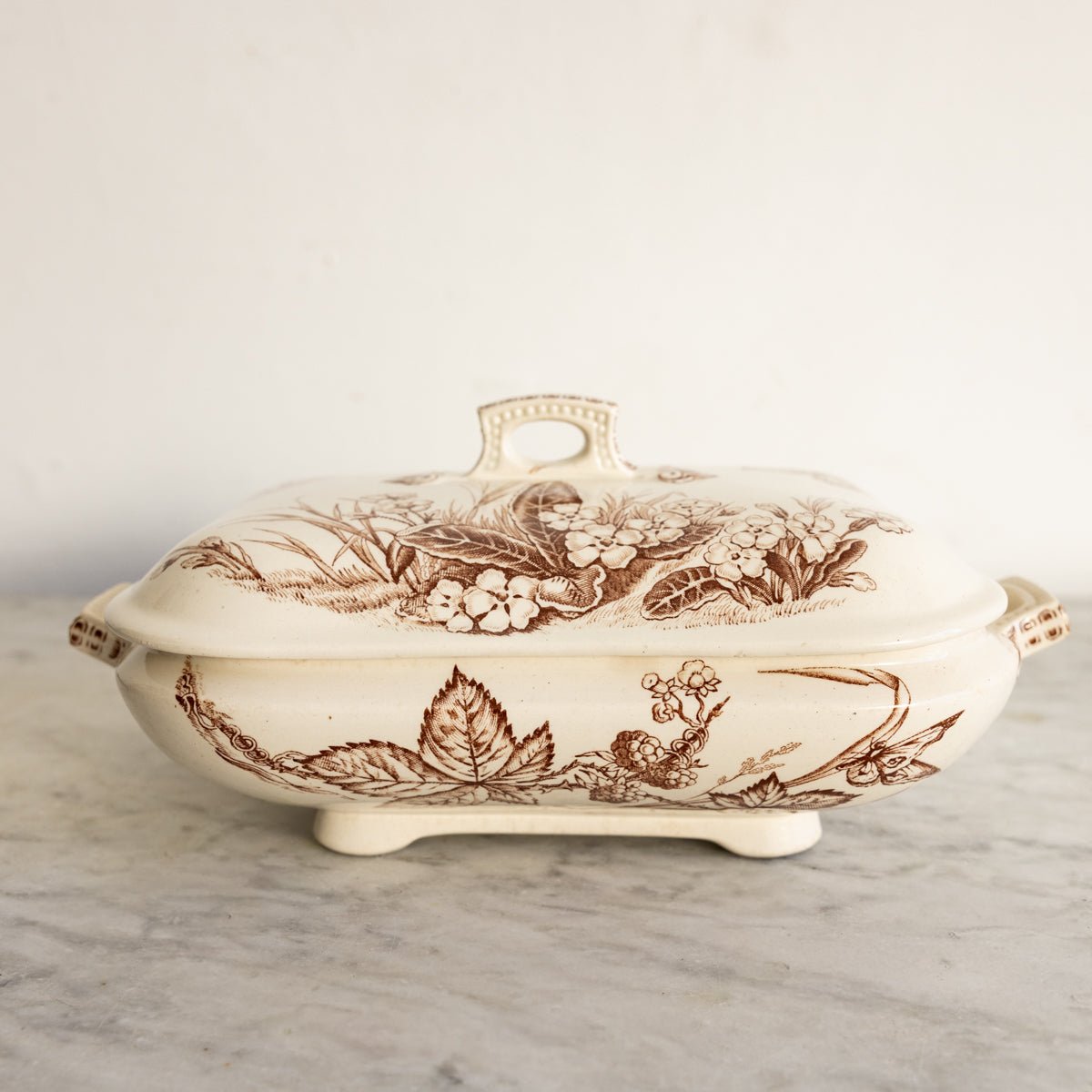 Primrose Transferware Tureen - elsie green - the french kitchen