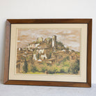 Provence Watercolor Painting - elsie green - art