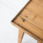 Raw Pine Tonette Bedside Table - elsie green - furniture