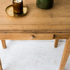 Raw Pine Tonette Bedside Table - elsie green - furniture