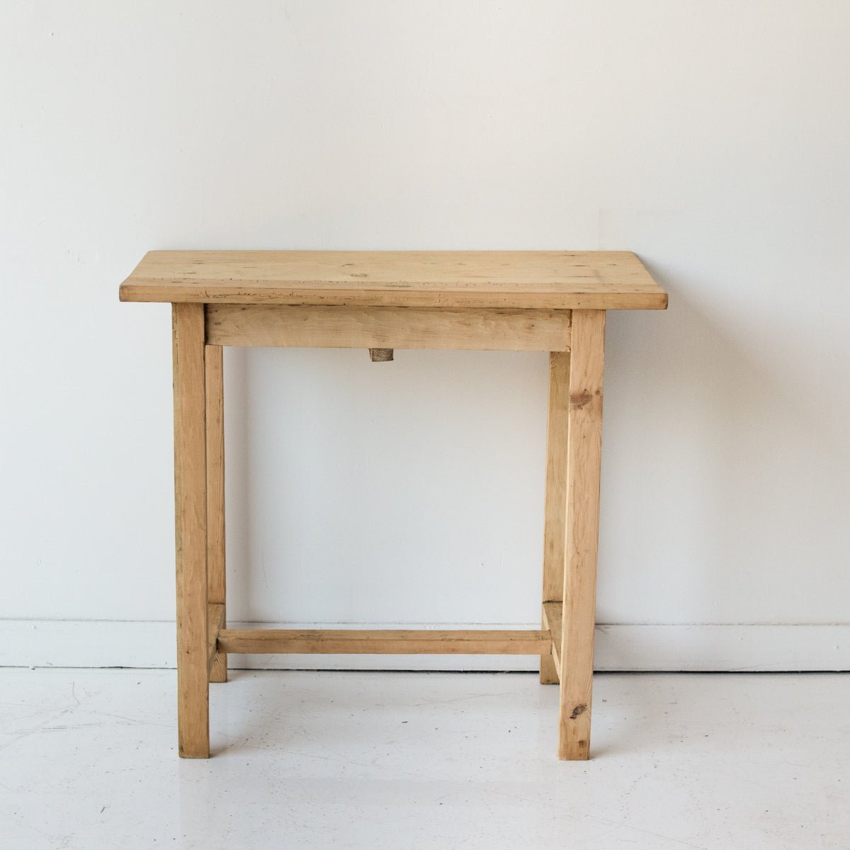 Raw Wood Bedside Table - elsie green - furniture