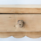 Raw Wood Bedside Table - elsie green - furniture