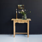 Raw Wood Bedside Table - elsie green - furniture
