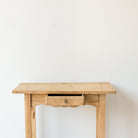 Raw Wood Bedside Table - elsie green - furniture