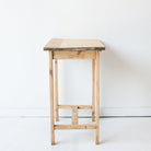 Raw Wood Bedside Table - elsie green - furniture