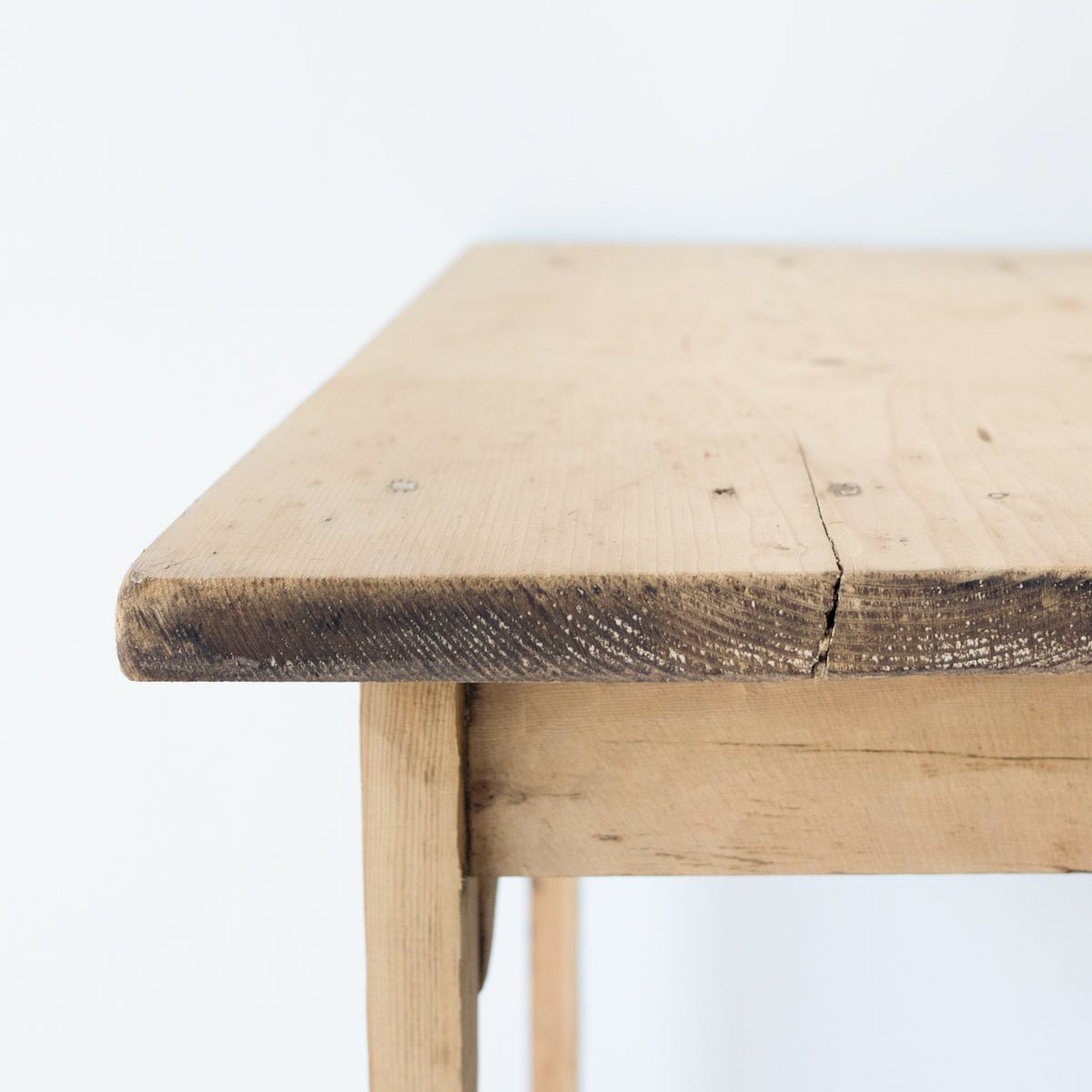 Raw Wood Bedside Table - elsie green - furniture