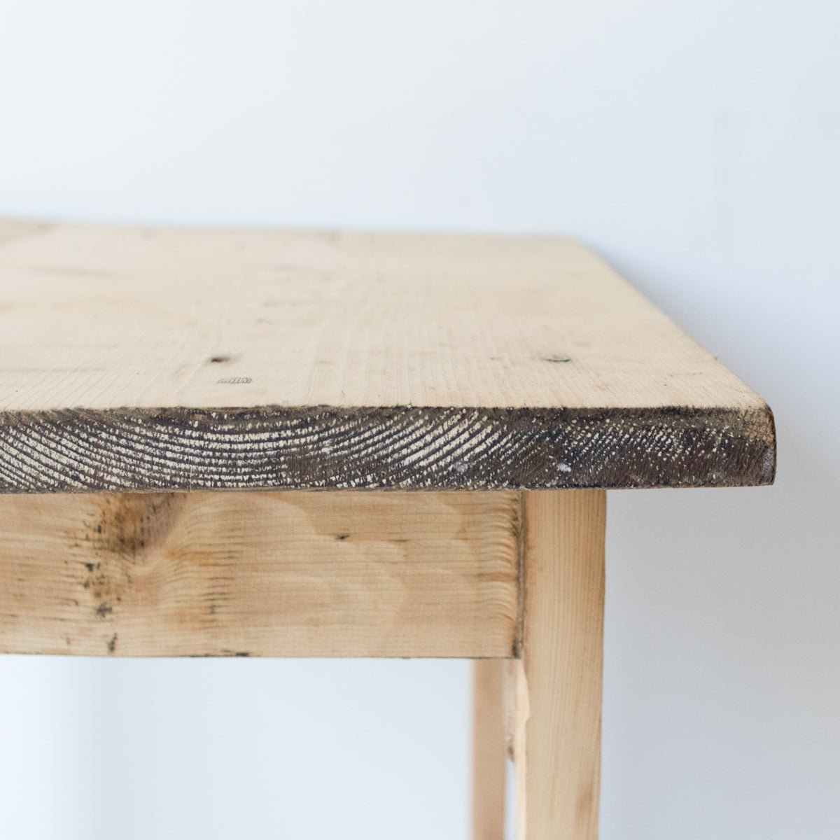 Raw Wood Bedside Table - elsie green - furniture