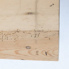Raw Wood Bedside Table - elsie green - furniture