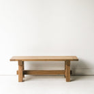 Reclaimed Oak Farm Bench - elsie green - Custom Furniture