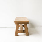 Reclaimed Oak Farm Bench - elsie green - Custom Furniture