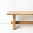 Reclaimed Oak Farm Bench - elsie green - Custom Furniture