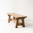 Reclaimed Oak Farm Bench - elsie green - Custom Furniture