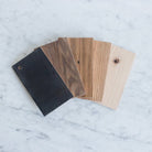 Reclaimed Oak Finish Swatch - elsie green - reclaimed wood furniture