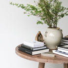 Reclaimed Oak Round Dining Table - elsie green - reclaimed wood furniture
