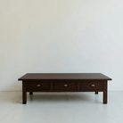 Reclaimed Wood Bread Board Coffee Table - elsie green - Custom Furniture