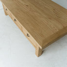Reclaimed Wood Bread Board Coffee Table | Floor Sample - elsie green - reclaimed wood furniture