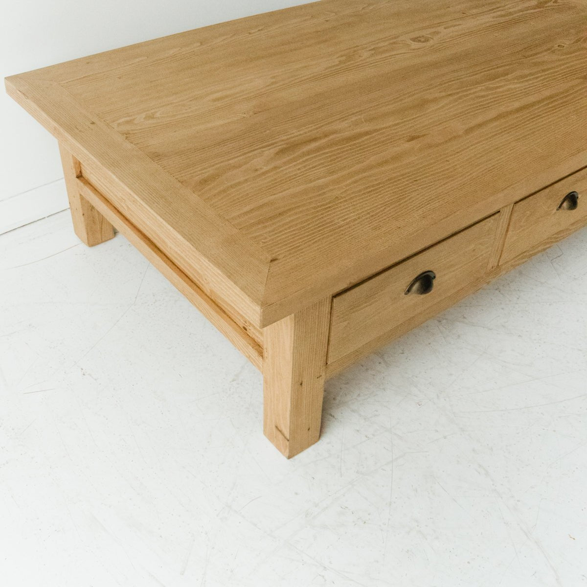 Reclaimed Wood Bread Board Coffee Table | Floor Sample - elsie green - reclaimed wood furniture